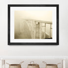 Misty Bridge by Dennis Frates on GIANT ART - grey photo art