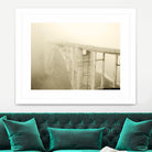 Misty Bridge by Dennis Frates on GIANT ART - grey photo art