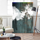 Clouds II by Enrico Varrasso on GIANT ART - blue abstract