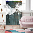 Clouds II by Enrico Varrasso on GIANT ART - blue abstract