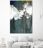 Clouds II by Enrico Varrasso on GIANT ART - blue abstract