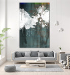 Clouds II by Enrico Varrasso on GIANT ART - blue abstract