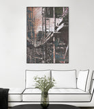 Scaffolds II by Enrico Varrasso on GIANT ART - white city scene