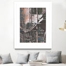 Scaffolds II by Enrico Varrasso on GIANT ART - white city scene