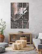 Scaffolds II by Enrico Varrasso on GIANT ART - white city scene