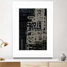 Greek to Me I by Enrico Varrasso on GIANT ART - grey abstract