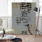 Greek to Me VIII by Enrico Varrasso on GIANT ART - black abstract