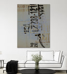 Greek to Me VIII by Enrico Varrasso on GIANT ART - black abstract