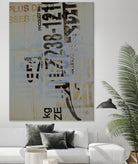 Greek to Me VIII by Enrico Varrasso on GIANT ART - black abstract