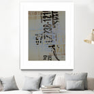 Greek to Me VIII by Enrico Varrasso on GIANT ART - black abstract