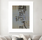 Greek to Me VIII by Enrico Varrasso on GIANT ART - black abstract