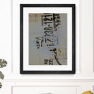 Greek to Me VIII by Enrico Varrasso on GIANT ART - black abstract