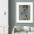 Greek to Me VIII by Enrico Varrasso on GIANT ART - black abstract