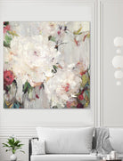 Big Bouquette III by Ella K on GIANT ART - red floral