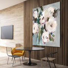 Pale Pink Bouquet I by Valeria Mravyan on GIANT ART - grey floral