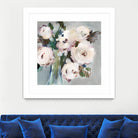 Pale Pink Bouquet I by Valeria Mravyan on GIANT ART - grey floral