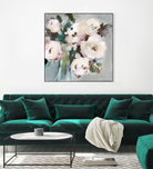Pale Pink Bouquet I by Valeria Mravyan on GIANT ART - grey floral