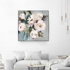 Pale Pink Bouquet I by Valeria Mravyan on GIANT ART - grey floral