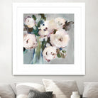 Pale Pink Bouquet I by Valeria Mravyan on GIANT ART - grey floral