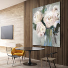 Pale Pink Bouquet II by Valeria Mravyan on GIANT ART - green floral