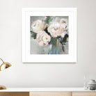 Pale Pink Bouquet II by Valeria Mravyan on GIANT ART - green floral