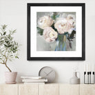 Pale Pink Bouquet II by Valeria Mravyan on GIANT ART - green floral