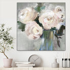 Pale Pink Bouquet II by Valeria Mravyan on GIANT ART - green floral