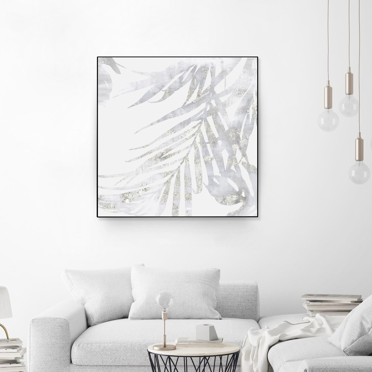 Faded Leaves II by Eva Watts on GIANT ART - grey botany