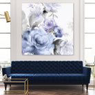 Light Floral I by Eva Watts on GIANT ART - purple floral