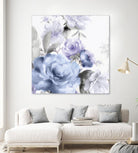 Light Floral I by Eva Watts on GIANT ART - purple floral