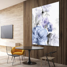 Light Floral I by Eva Watts on GIANT ART - purple floral