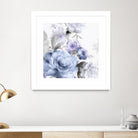 Light Floral I by Eva Watts on GIANT ART - purple floral