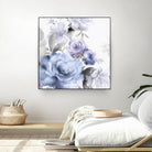 Light Floral I by Eva Watts on GIANT ART - purple floral