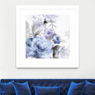 Light Floral I by Eva Watts on GIANT ART - purple floral