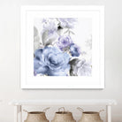 Light Floral I by Eva Watts on GIANT ART - purple floral