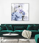 Light Floral I by Eva Watts on GIANT ART - purple floral