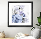 Light Floral I by Eva Watts on GIANT ART - purple floral
