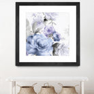 Light Floral I by Eva Watts on GIANT ART - purple floral