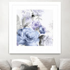 Light Floral I by Eva Watts on GIANT ART - purple floral