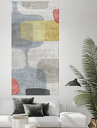 Mid Century Neutral I by Eva Watts on GIANT ART - grey abstract