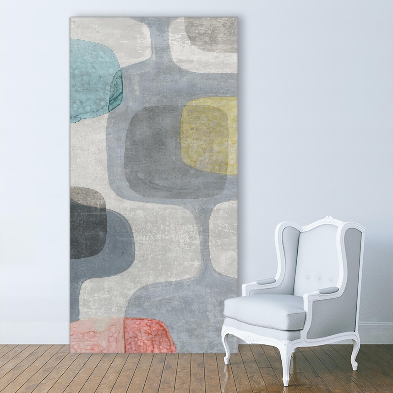 Mid Century Neutral II by Eva Watts on GIANT ART - white abstract