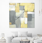 Golden Abstract by Eva Watts on GIANT ART - yellow abstract