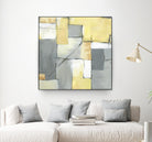 Golden Abstract by Eva Watts on GIANT ART - yellow abstract