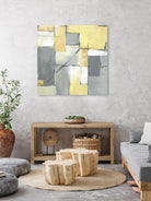 Golden Abstract by Eva Watts on GIANT ART - yellow abstract