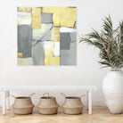 Golden Abstract by Eva Watts on GIANT ART - yellow abstract