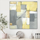 Golden Abstract by Eva Watts on GIANT ART - yellow abstract