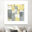 Golden Abstract by Eva Watts on GIANT ART - yellow abstract