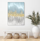 Neutral Wave Lenghts I by Eva Watts on GIANT ART - gold abstract