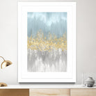 Neutral Wave Lenghts III by Eva Watts on GIANT ART - gold abstract