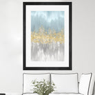 Neutral Wave Lenghts III by Eva Watts on GIANT ART - gold abstract